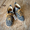 Lace Up Boot - Leopard Taupe