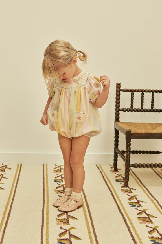 Baby Kiki Bubble - Painters Stripe – The Little Wooden Peg