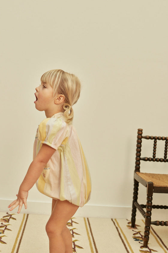 Baby Kiki Bubble - Painters Stripe – The Little Wooden Peg