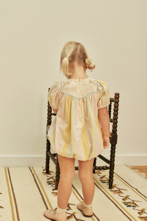 B*︎様 Apolina Kiki Bubble ロンパース6-12m Baby Kiki Bubble - Painters Stripe – The Little Wooden Peg