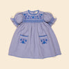 Apolina Dora Dress Blue Lilac