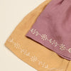 Apolina Emer Embroidered Shorts Mauve