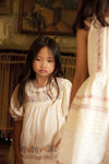 Apolina Patsy Ribbons Dress Cream