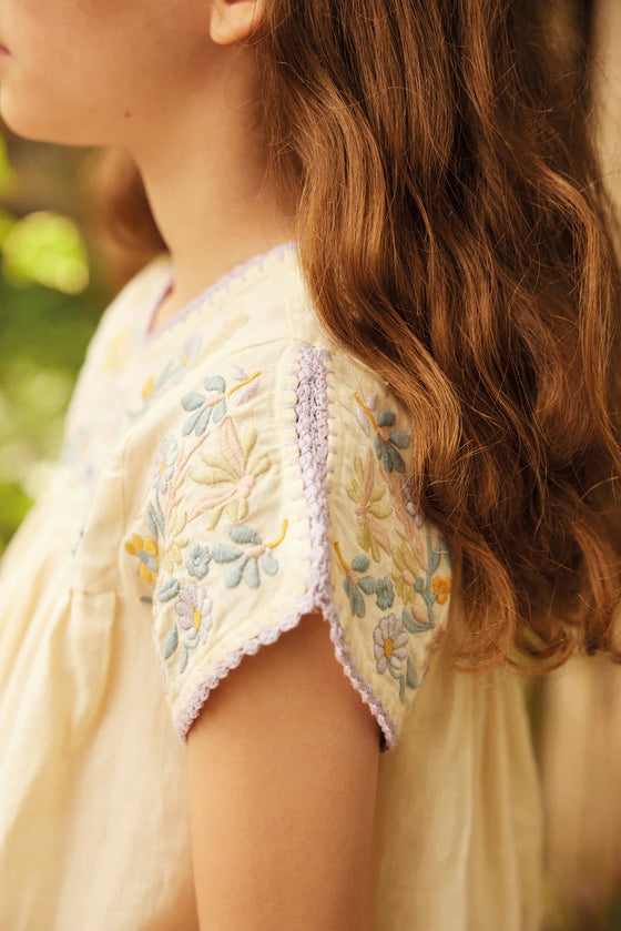 Stevie Blouse - Cream – The Little Wooden Peg