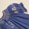 Apolina Verna Smock Dress Azul