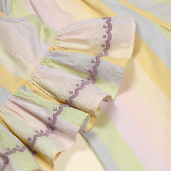 Wini Trouser Set - Painters Stripe – The Little Wooden Peg