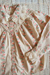 BONJOUR IRIS BLOUSE Farandole stripes flowers print