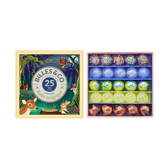 Billes and Co Marbles Mini Box Foret Magique