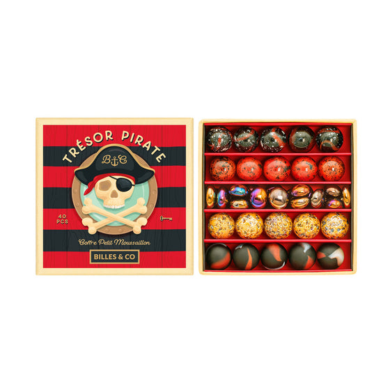 Billes and Co Marbles Mini Box Tresor Pirate