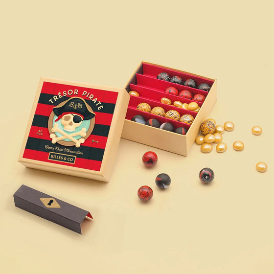 Billes and Co Marbles Mini Box Tresor Pirate