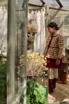 Bonjour Quilted jacket Aline print