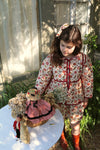 Bonjour Quilted jacket Aline print