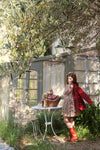 Bonjour Quilted jacket Aline print