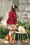 Bonjour Quilted jacket Aline print