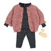 BB Botonato Cardigan - Peony