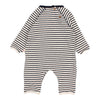 BB Soft Stripe Jumpsuit - Navy