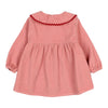 BB Soft Velour Dress - Peony