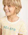 Buho Stripes T Shirt Sun
