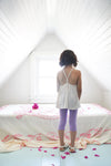 Capri Legging Pansy