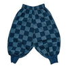 Murphy Checkerboard Balloon Denim Trouser