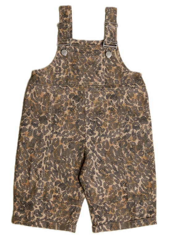 Claude and Co Blythe Leopard Dungaree