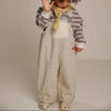 Claude and Co Blythe Radish Stripe Dungaree