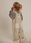 Claude and Co Blythe Radish Stripe Dungaree