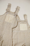 Claude and Co Blythe Radish Stripe Dungaree