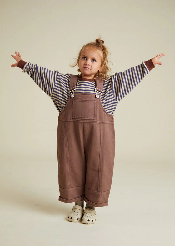 Claude and Co Blythe Washed Coco Dungaree