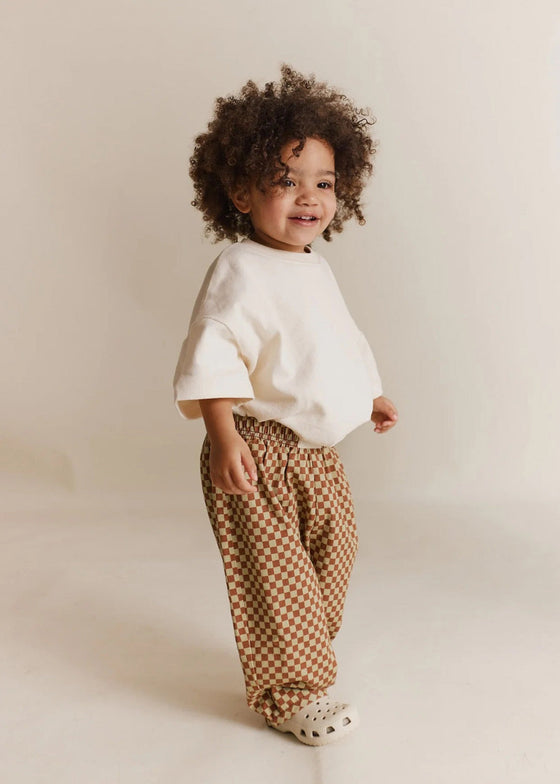 Claude and Co Brick Check Trouser