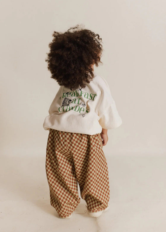 Claude and Co Brick Check Trouser