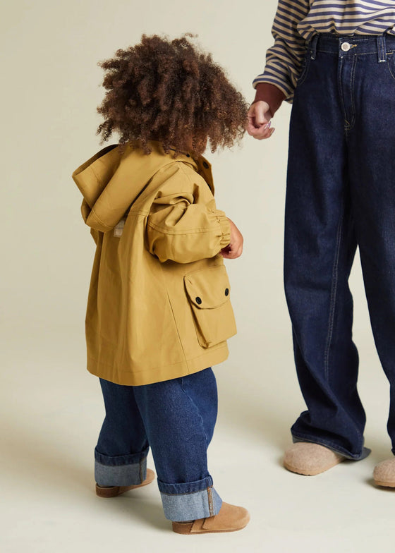 Claude and Co Brooke Honey Rain Jacket