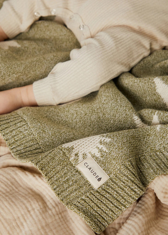 Claude and Co Cozmo Matcha Blanket