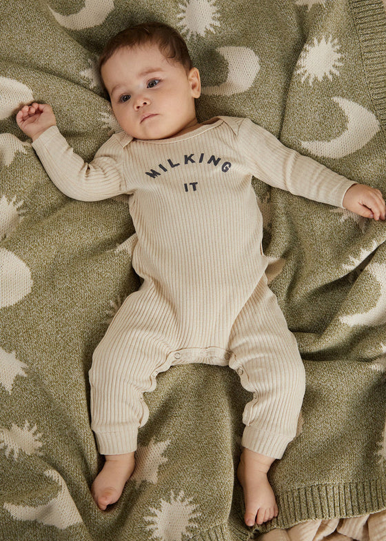 Claude and Co Cozmo Matcha Blanket