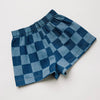 Claude and Co Frankie Checkerboard Denim Short