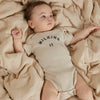 Claude and Co Milking It Short Sleeve Bodysuit Oat