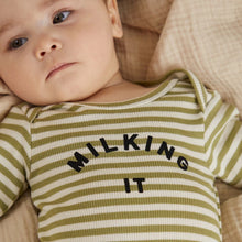  Claude and Co Milking It Stripe Bodysuit