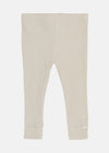 Claude and Co Rib Cuff Leggings Oat