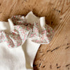 Liberty Ribbon Short Socks - Cream - 097