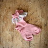 Liberty Ribbon Short Socks - Rose - 526