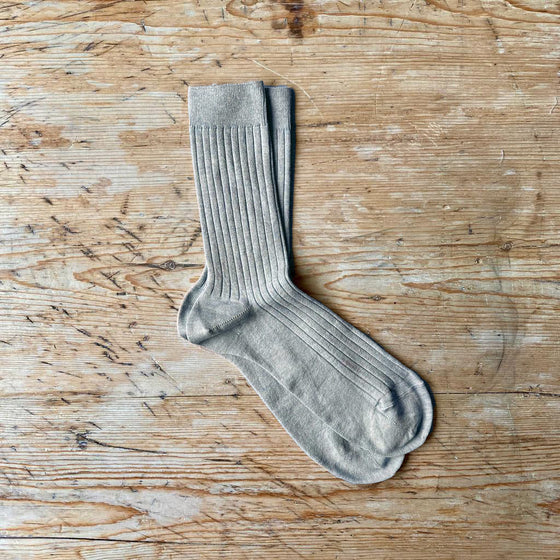 WOMEN'S SHORT SOCKS - ALUMINIUM - 221