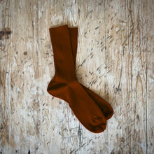  WOMEN'S SHORT SOCKS - CHESTNUT - 383