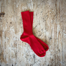  WOMEN'S SHORT SOCKS - RED - 550
