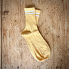 Women's Recycled Cotton Socks - Corn Yellow