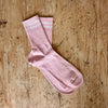 Women's Recycled Cotton Socks - Rose Salt