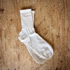 Women's Recycled Cotton Socks - White