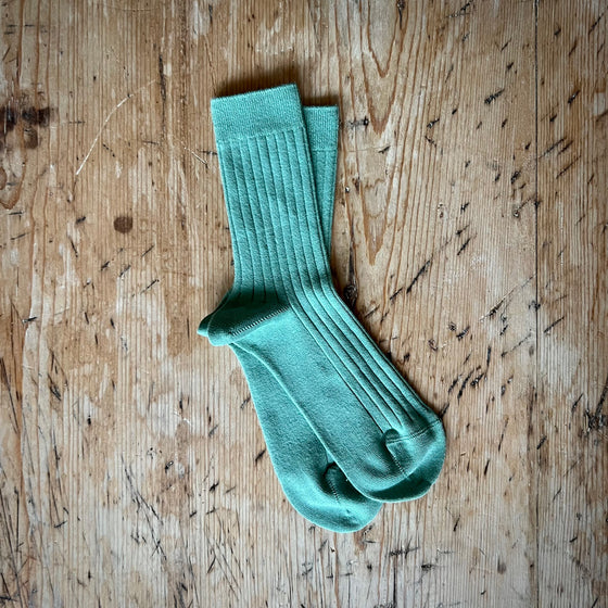 SHORT SOCKS - JADE - 704