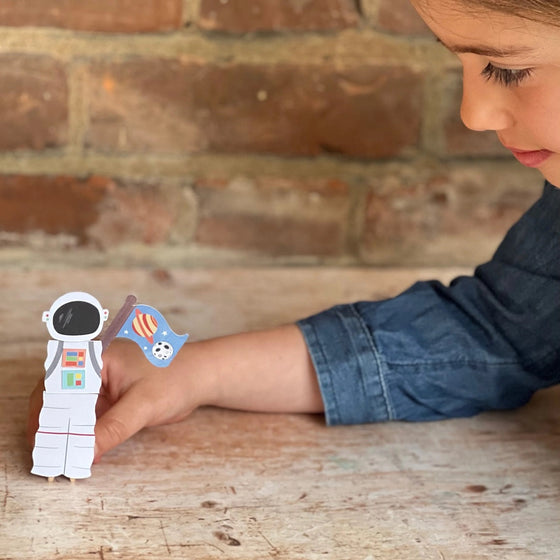 Cotton Twist Make Your Own Astronaut Peg Doll