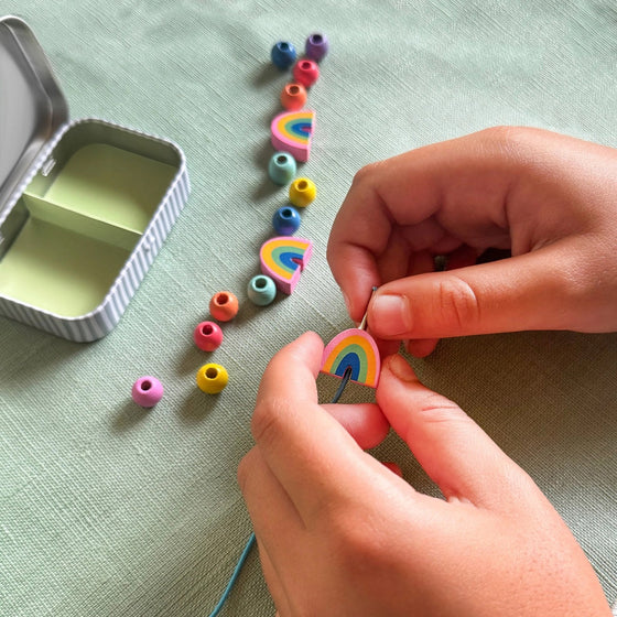 Cotton Twist Rainbow Bracelet Gift Kit