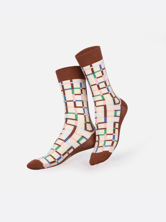 Adult Socks Caffè Latte